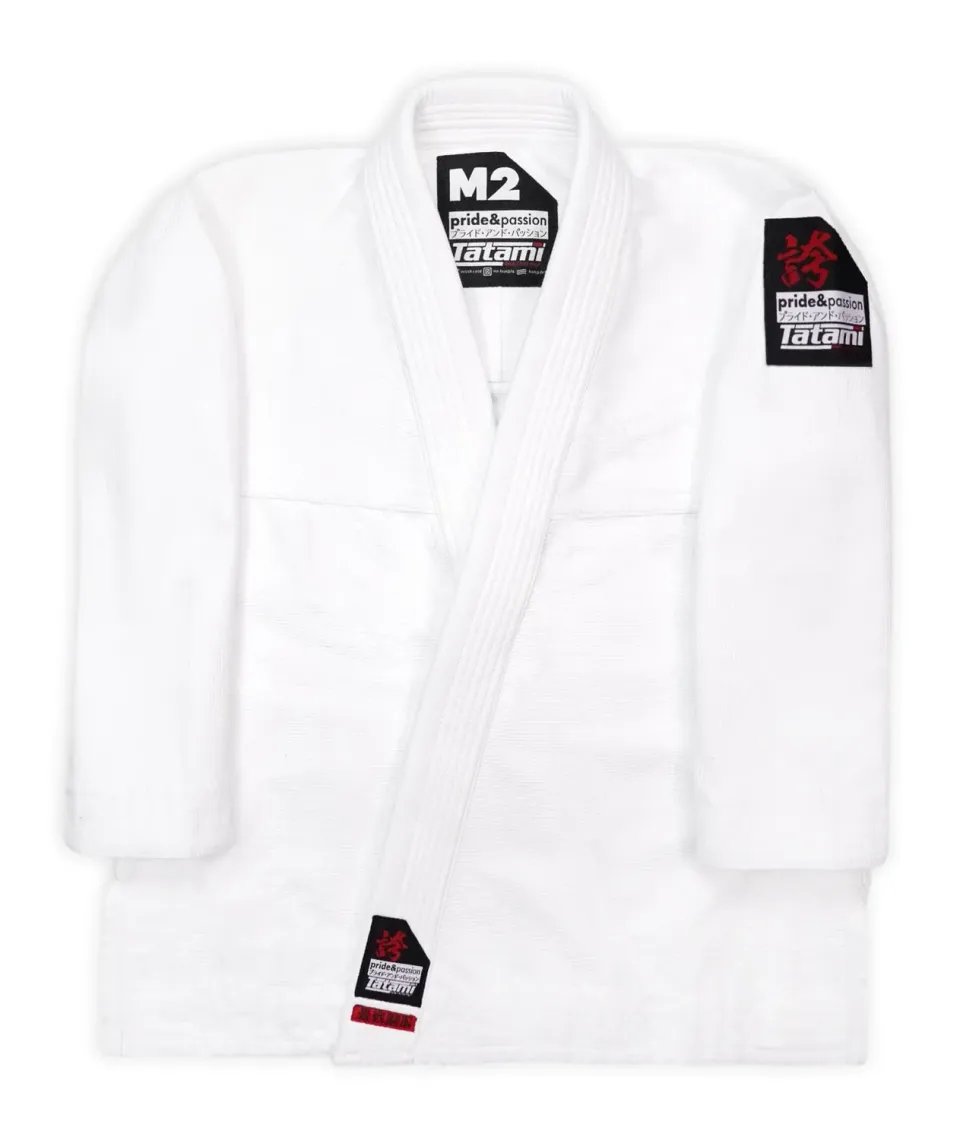 Tatami Hokori Gi BJJ bambino bianco leggero