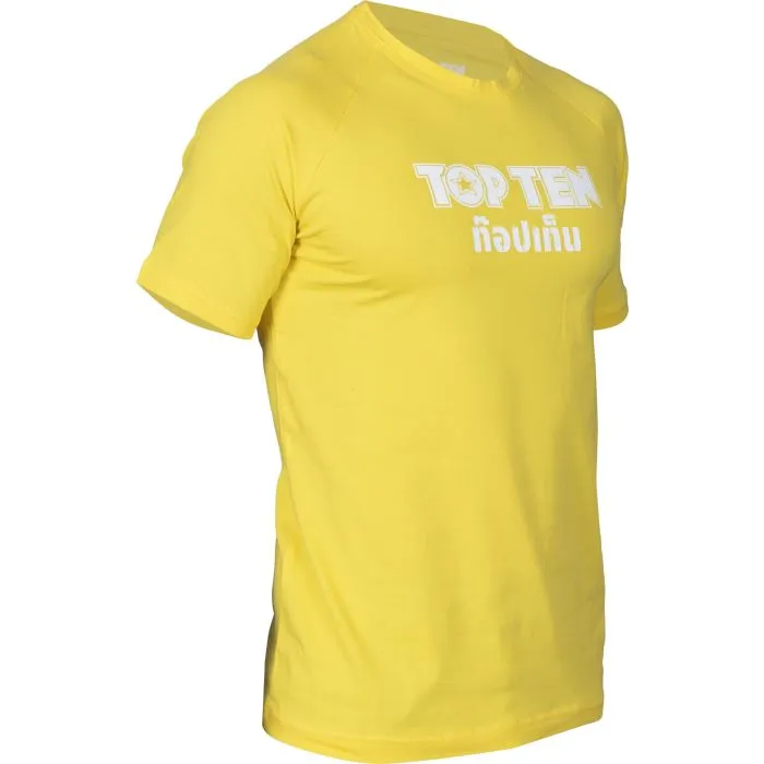 TOP TEN Niran t-shirt cotone muay thai