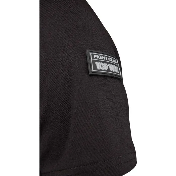 TOP TEN Fight Club 3D T-Shirt cotone nera