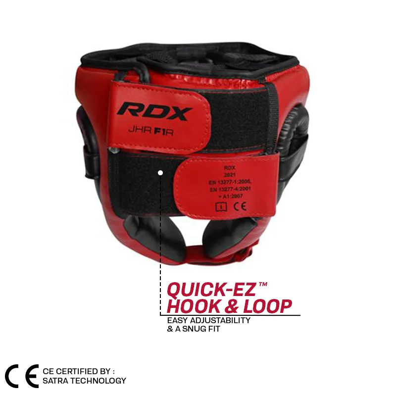 RDX F1 Casco Boxe Bambini Rosso Protezione Leggera