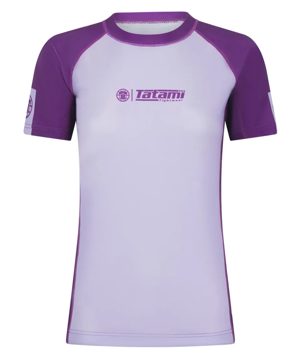 Tatami Fightwear Contrast rash guard donna berry manica corta