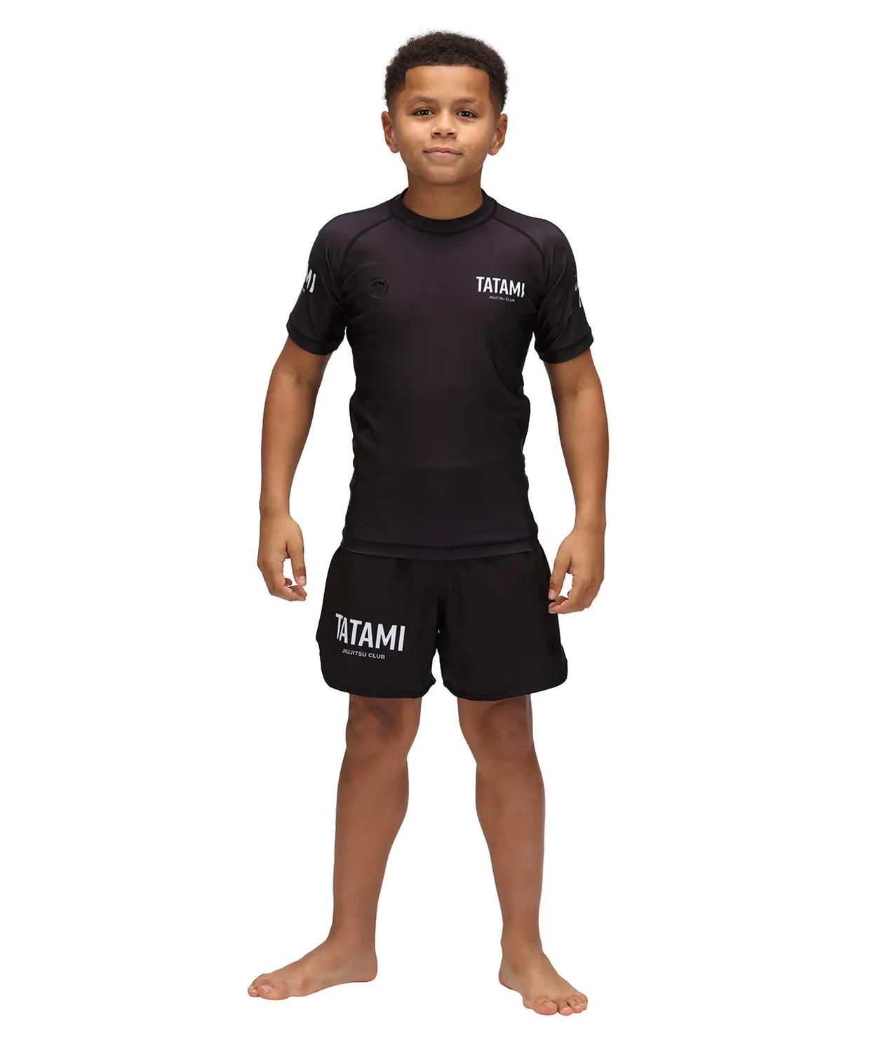 Tatami JJ Club Rash Guard bambino manica corta nera